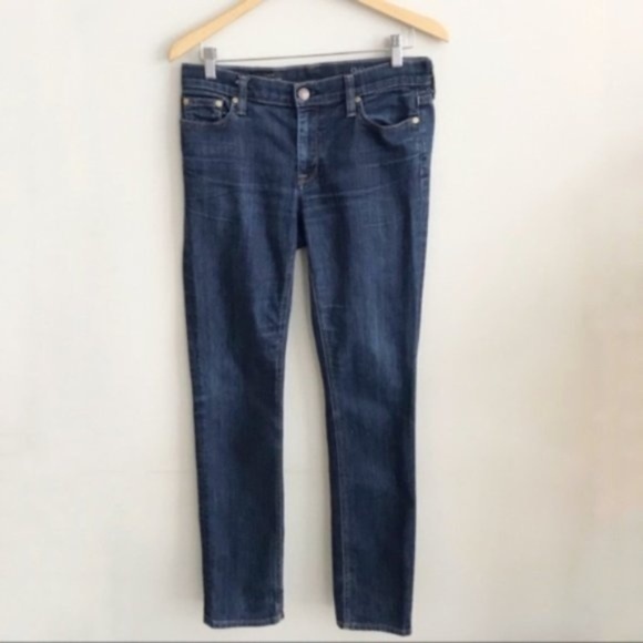 J. Crew | Matchstick Dark Wash Jeans Sz. 28 - Picture 2 of 8